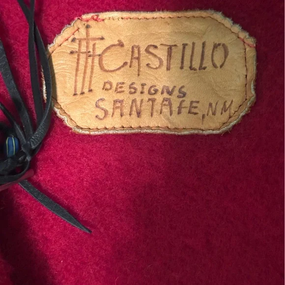 Early’s Witney Point Castillo Designs Santa Fe Hooded Wool Fringe Coat - Picture 10 of 10